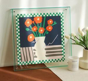 Cornice Moderna in Acrilico Neon, Cornice di Lusso in Acrilico Cristallino per <span class=keywords><strong>Foto</strong></span>, <span class=keywords><strong>Disegni</strong></span> e Stampe Contemporanee - Product Image 3