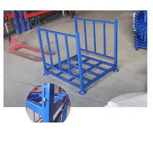 Cage portable de rangement pour fil métallique, conteneur en acier, cage portable
