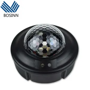 flash night lights dazzling colorful starry sky lamps stage living room rotating projection lamp speaker stereo