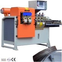Machine automatique de fabrication et de soudure d'anneau de fil d'acier avec le bon prix