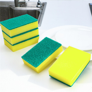 Esponja de limpieza, esponja mágica de limpieza, estropajo, esponja de doble cara para lavar platos al por mayor. - Product Image 1