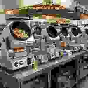 Robot de cuisson électrique automatique multifonction pour boulangerie, vinicole, moulin à farine et cuisine commerciale - Product Image 1