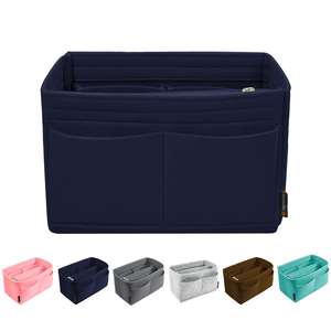 Felt <b>Bag</b> Organizer Insert for Tote & Purse Handbag Purse Organizer; <b>Storage</b> <b>Bags</b> for Convenient Tote <b>Bag</b> Organization - Product Image 4