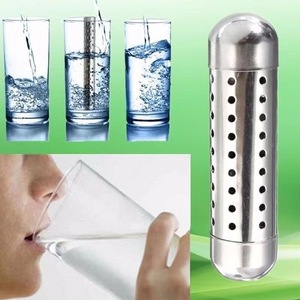 OME ODM paquet acier inoxydable <span class=keywords><strong>filtre</strong></span> à eau alcaline bâton charbon actif pour pH 8-9.5 électrique bureau électrique potable - Product Image 1