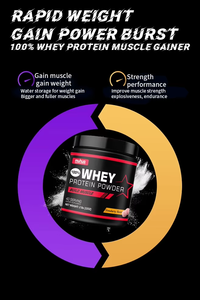 Meilleure poudre <span class=keywords><strong>de</strong></span> protéine <span class=keywords><strong>de</strong></span> lactosérum isolée du fabricant 5lb Constructeur <span class=keywords><strong>de</strong></span> muscles pour adultes Échantillon <span class=keywords><strong>de</strong></span> marque privée pour prise <span class=keywords><strong>de</strong></span> poids - Product Image 4