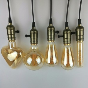 110V 220V E26 E27 B22 <span class=keywords><strong>LED</strong></span> cong bóng đèn dây tóc 4 Wát xoắn ốc thay đổi độ sáng mềm <span class=keywords><strong>LED</strong></span> đèn dây tóc Edison bóng đèn <span class=keywords><strong>A60</strong></span> ST64 G80 G95 G125 - Product Image 6