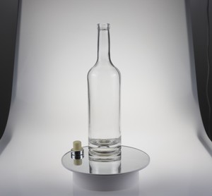 <span class=keywords><strong>Cl</strong></span>ásico personalizado 75 <span class=keywords><strong>cl</strong></span> 750 ml super flint whisky vodka tequila Ginebra Ron licor espíritus botellas de vidrio con extraíble de corcho - Product Image 3