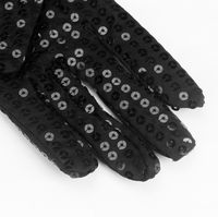 Gants de danse scintillants à paillettes pour femmes adultes, costume d'Halloween, paillettes courtes, Huayi ODM