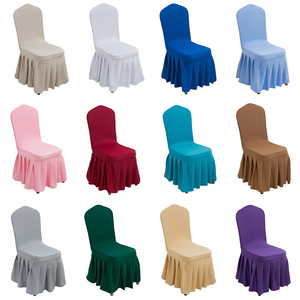Hotel Thickened Air Layer <strong>Chair</strong> Slipcover Elastic Banquet <strong>Chair</strong> <strong>Cover</strong> with Foot <strong>Cover</strong> Conjoined Banquet <strong>Chair</strong> <strong>Cover</strong> - Product Image 1