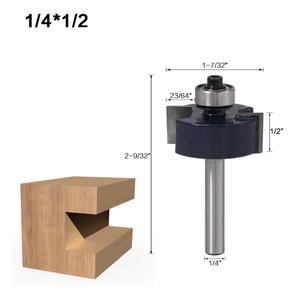 L-N088 Mũi Phay Gỗ Trục Vonfram Cacbua 1/4 Inch Chất Lượng Cao Cho Chế Biến Gỗ - Product Image 6