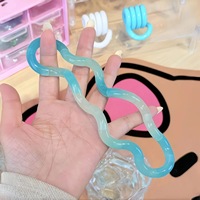 Jouet sensoriel anti-stress portable en silicone ultra-doux en forme de mini cube de tofu pour adultes