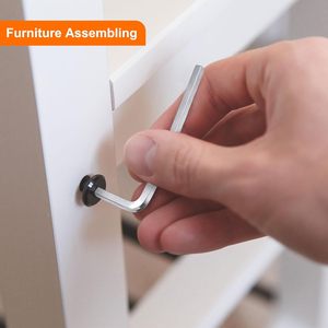 Zwarte oxide chroomvanadium staal inbussleutels industriële kwaliteit multifunctionele metrische L-sleutels duurzame inbussleutel - Product Image 4