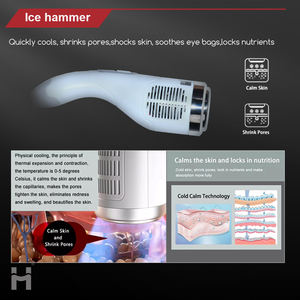 화메이 레이저 스킨 케어 휴대용 1470nm 프락셔널 레이저 피부 타이트닝 및 주름 제거 머신 (아이스 해머 포함) - Product Image 2