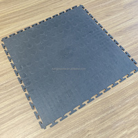 Baldosas Modulares Encajables Personalizables para Pisos de Garaje, Tapetes de PVC Resistentes para Talleres, Directo de Fábrica