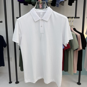 <span class=keywords><strong>Polo</strong></span> de Manga Corta para Hombre, Mezcla de Algodón y Poliéster, Suave y Cómodo, Estilo Casual, para Golf, Aire Libre y Uso Diario - Product Image 4