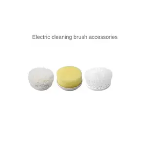 Herramienta de cocina USB 5 en 1, limpiador de baño, bañera, cepillo de limpieza, fregador giratorio, cepillo de limpieza giratorio eléctrico para lavavajillas