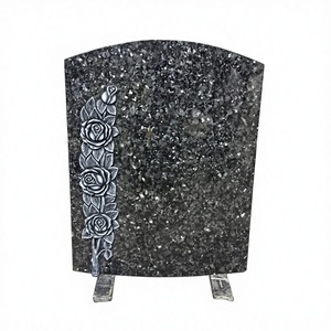 Traditional Marble Tombstones for Cemeteries-Natural <b>Stone</b> Memorial Gravestones - Product Image 2