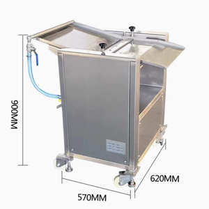 Machine à retirer la peau de poisson entièrement automatique, machine commerciale verticale multifonctionnelle pour retirer la peau de saumon et peler la peau de calmar - Product Image 2