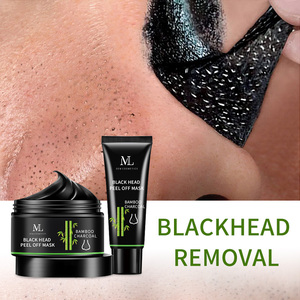 <span class=keywords><strong>Masque</strong></span> de soin de la peau pour le visage en bambou au <span class=keywords><strong>charbon</strong></span> de bois noir personnalisé avec logo, <span class=keywords><strong>masque</strong></span> <span class=keywords><strong>peel</strong></span>-<span class=keywords><strong>off</strong></span> pour le nez, <span class=keywords><strong>masque</strong></span> pour éliminer les points noirs - Product Image 2