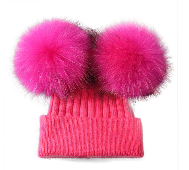 Горячая Распродажа, оптовая продажа, заводская цена, Зимняя Толстая теплая грубая шапочка в рубчик с помпоном на заказ