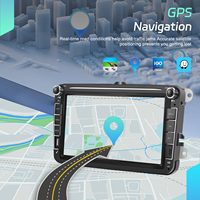 Podofo Android araba radyo 4 + 64G 8 ''kablosuz Carplay Android oto GPS Wifi FM RDS için VW/koltuk/Skoda/Polo/Passat/Golf/TIGUAN OEM