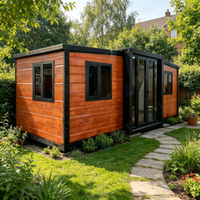 FLKT Maisons Modulaires Préfabriquées Économiques 20ft 40ft – Maisons Conteneurs de Luxe Extensibles, Pliables et Mobiles pour Complexes Hôteliers