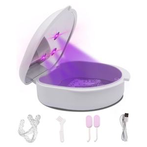 Caja para Retenedores Dentales con Diseño de Dientes y Logotipo Personalizado para Laboratorio Dental - Product Image 2