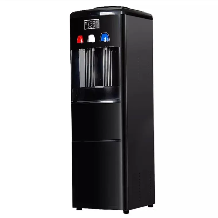 Dispensador de agua para bebidas frías y calientes, automático, eléctrico, comercial, con máquina de hielo