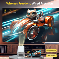 Projecteur Magcubic LCD 420 ANSI 1080P, 420 ANSI, mise au point automatique, mini projecteur portable, prise en charge audio, HY310X