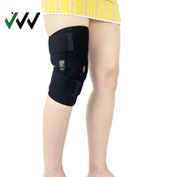 Genouillère articulée réglable en néoprène avec coussinet de compression respirant et souple pour la protection professionnelle du ménisque et la protection des genoux lors de la marche à quatre pattes