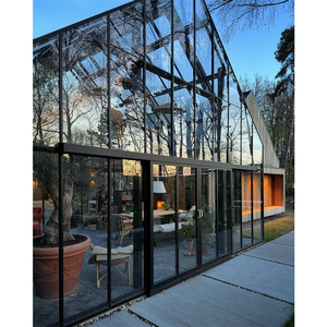 Serre en verre moderne avec cadre en aluminium, <span class=keywords><strong>solarium</strong></span> extérieur, maisons en verre autoportantes, serre préfabriquée, gazebo - Product Image 2