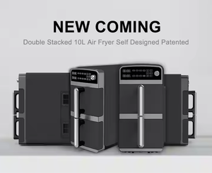 Longbank Reports Best <span class=keywords><strong>Cosori</strong></span> <span class=keywords><strong>Freidora</strong></span> de aire de doble pila 10l Eléctrica <span class=keywords><strong>sin</strong></span> <span class=keywords><strong>aceite</strong></span> <span class=keywords><strong>Freidora</strong></span> de aire doble inteligente Digital con doble cesta - Product Image 5