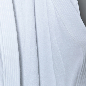 Accappatoio in Spugna Velour - Lussuoso Accappatoio da Hotel e Spa 100% Cotone - Morbido, Assorbente, Lavabile in Lavatrice - Collo Kimono, Taglia Unica - Product Image 4