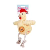 Jouet pour chien en peluche durable en gros, motif ours mendiant de dessin animé, couineur, pour soulager l'anxiété, les soins dentaires et l'entraînement