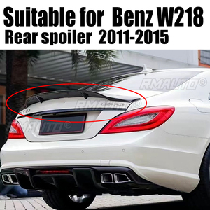 สปอยเลอร์หลังคาร์บอนไฟเบอร์ทรง R สำหรับ Mercedes-Benz CLS W218 รุ่น CLS350 CLS500 ปี 2011-2015 - Product Image 1