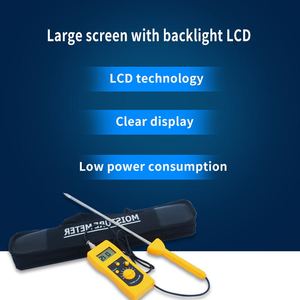 DM400 Digitales Holzkohle-Feuchtigkeitsmessgerät mit Hochfrequenz für Boden Silbersand Chemische Kombination Pulver Kohlepulver Zucker - Product Image 6