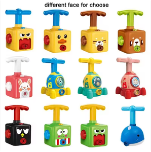 Ensemble de voitures lanceuses de ballons pour aventures spatiales, jouet pneumatique éducatif pour garçons et filles - Product Image 1