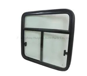 Huiying, piezas de automóviles, ventana de coche para autobús y camión, ventana deslizante, vidrio templado