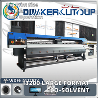 Imprimante éco-solvant grand format 3.2m Imprimante éco-solvant avec quatre têtes d'imprimante éco-solvant I3200