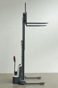 ELES15J alat ditumpuk Walkie berat 1.5T 3300lbs baterai Lithium 3.5m 4m Lift tinggi palet tumpuk logistik gudang - Product Image 6