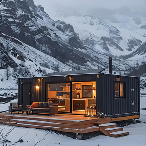 <span class=keywords><strong>Casa</strong></span> Container Portatile di Lusso Micro, Negozio Creativo per Influencer, Realizzata con Pannelli Sandwich in Acciaio, Materiali di Fabbrica - Product Image 2