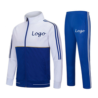 Ensembles de survêtements personnalisés de haute qualité deux pièces avec fermeture éclair grande taille pour hommes Survetement Chandal Survetement Homme survêtements pour hommes jogging