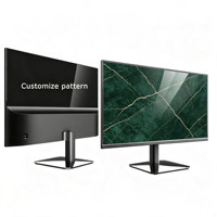Moniteur 27 pouces 144Hz IPS pour jeux, moniteur de bureau ultra fin pour PC, panneau arrière en verre rétroéclairé personnalisable, OEM ODM