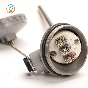 WZP-231/230 Prefabricated Fixed Thread Thermocouple Pt100 Industrial <b>Temperature</b> Sensor with Customizable OEM Support - Product Image 1