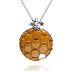 จี้ควอทซ์ทอฟฟี่ชุบเงินทรงกลมส่องแสงชั้นยอด - Product Image 1