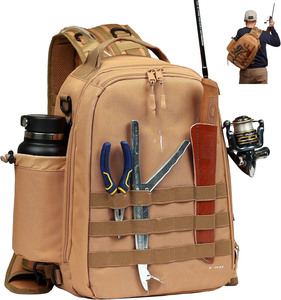 Sac de rangement pour la pêche résistant à l'eau, échantillon gratuit, pour hommes et femmes, sac à dos de rangement pour matériel de pêche, sac de pêche - Product Image 1