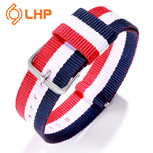ساعة ذكية بشعار مخصص من LHP مع مشبك دبوس منسوج بألوان متعددة 16 ساعة ذكية - Product Image 2
