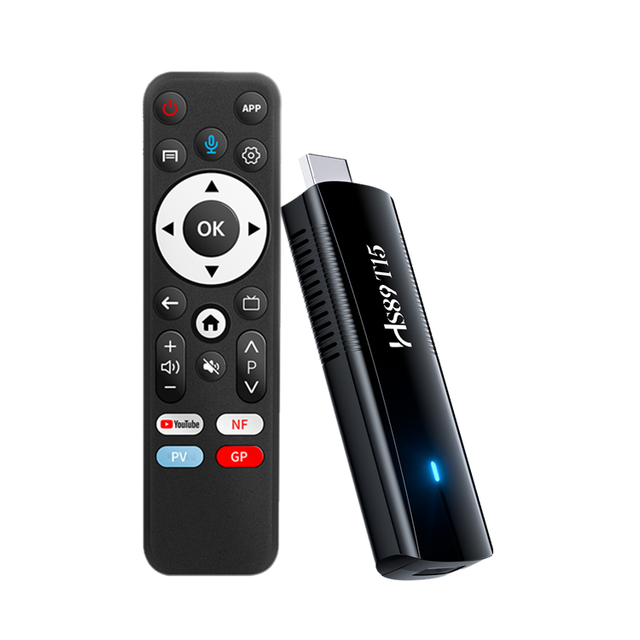 2026 Factory Hs89 T15 TV Stick 4K Android 14 Atv RK3539 2GB RAM 16GB 32GB ROM Dual Wifi6 BT Smart Fire TV Stick Set-Top Box HS89