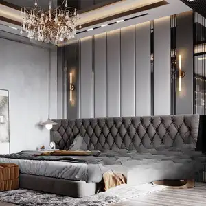 Meubles de chambre à coucher d'hôtel de luxe 5 étoiles meubles de chambre à coucher King Size pour meubles d'hôtel haut de gamme
