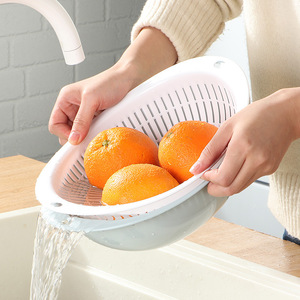 Premium Plastic Pan Pot Coador Escorredor De Massas Escorredor Placa De Filtro De Alimentos Peneira Drenagem De Massa De Espaguete Coador De Alimentos - Product Image 3